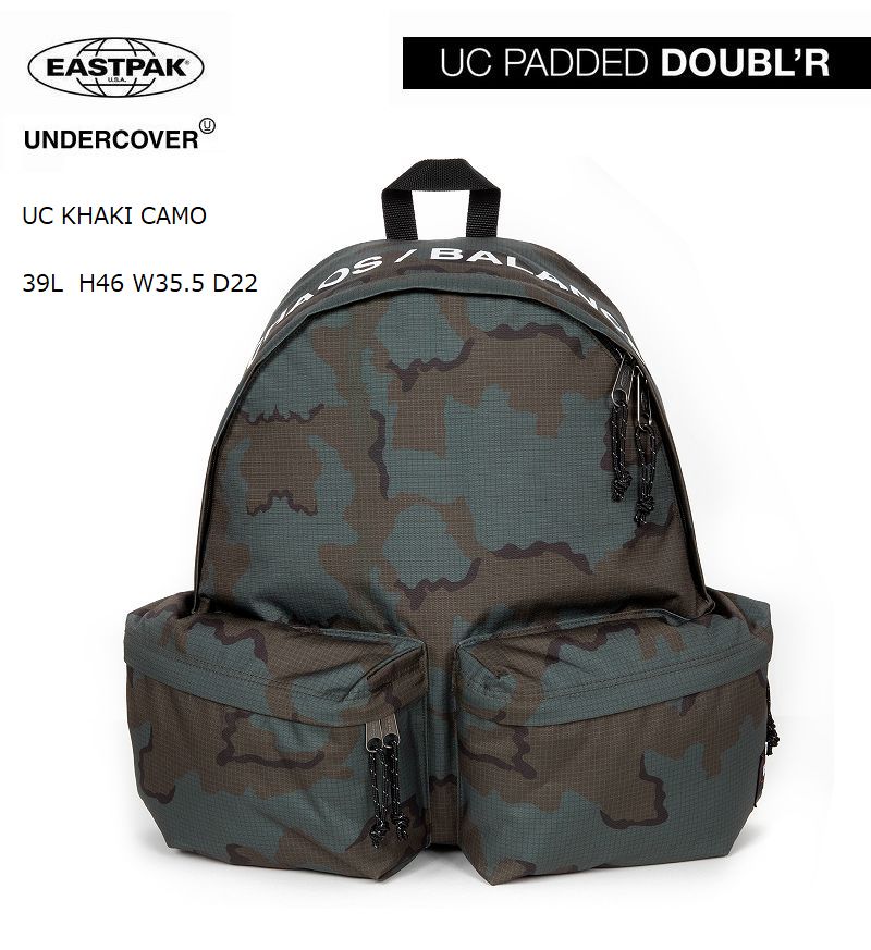 UNDERCOVER×EASTPAK PADDED DOUBL’R バックパック EASTPAK X UNDERCOVER Padded Doubl'R Backpack, Mochila