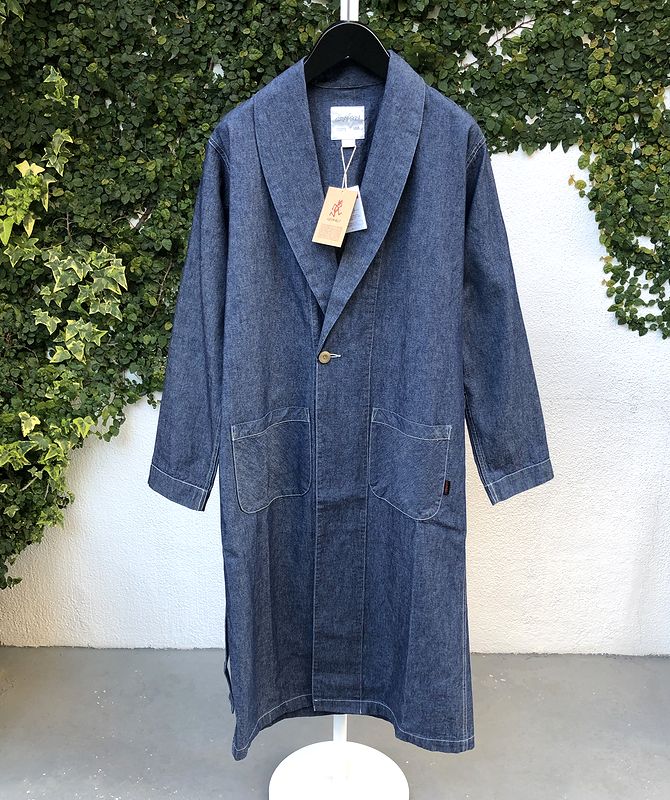 2020SS春夏新作グラミチGramicciライトデニムガウンシャツデニムコートLT.DENIMGOWNSHIRT