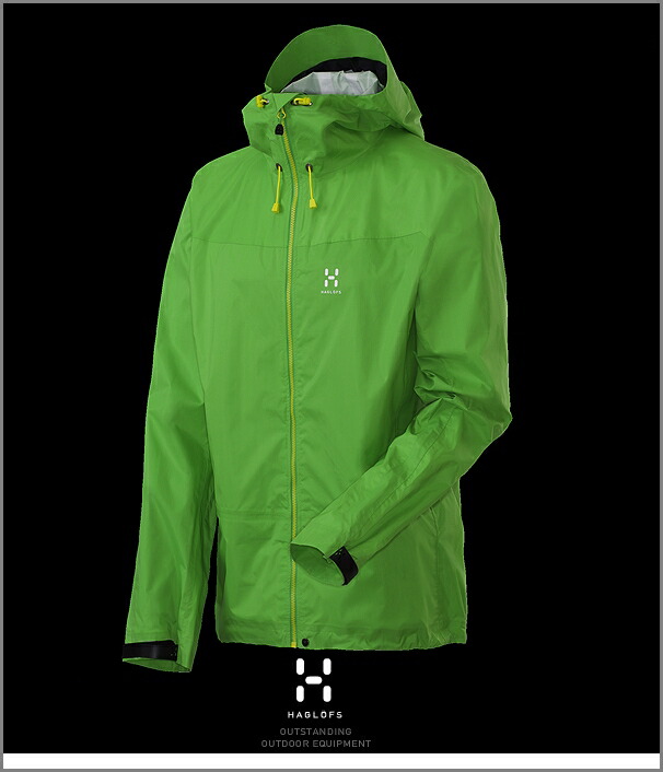 楽天市場】HAGLOFS Lizard-Jacket Lime-Greenホグロフス