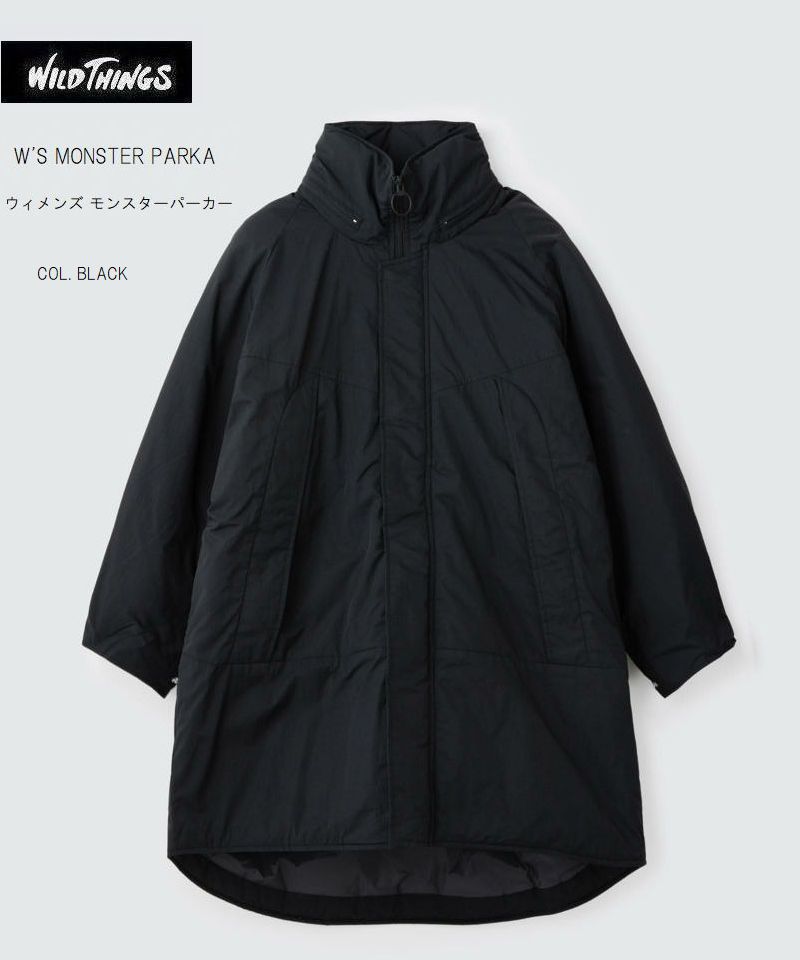 WILD THINGS ワイルドシングス READY PARKAレディーパーカー 秋冬 ワイルドシングス Wildthings レディーパーカー 米軍採用の