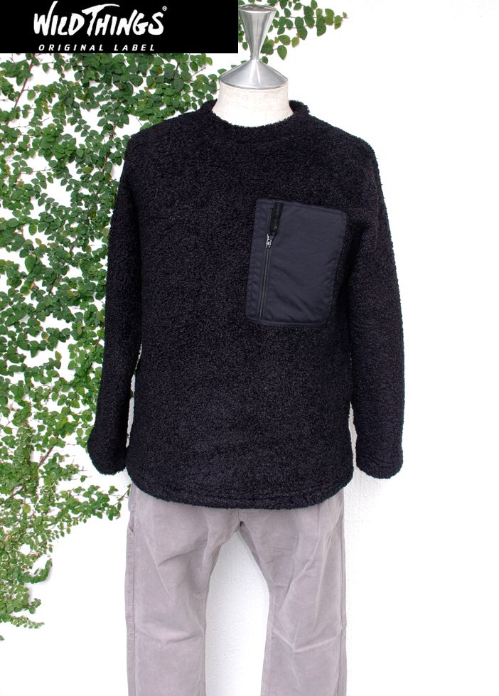 楽天市場】WILD THINGS ワイルドシングスFLEECE MAGIC PULLOVER