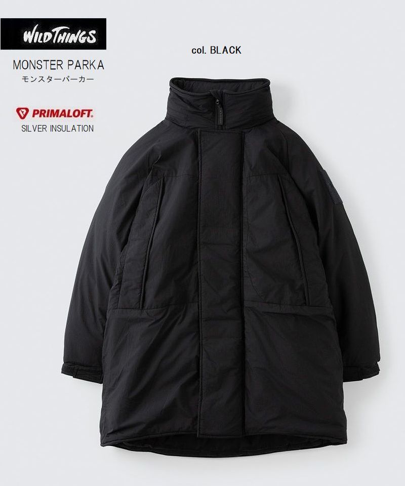WH × WILD THINGS MONSTER PARKA ジャケット 楽天市場】White Mountaineering / WM × WILD THINGS 'PRIMALOFT