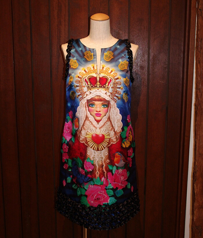 【MANOUSH&rdquo;PRINT ONE-PIECE】【マヌーシュ&rdquo;プリントワンピース】｜Knock，Knock，Puchic！ 33,423円
