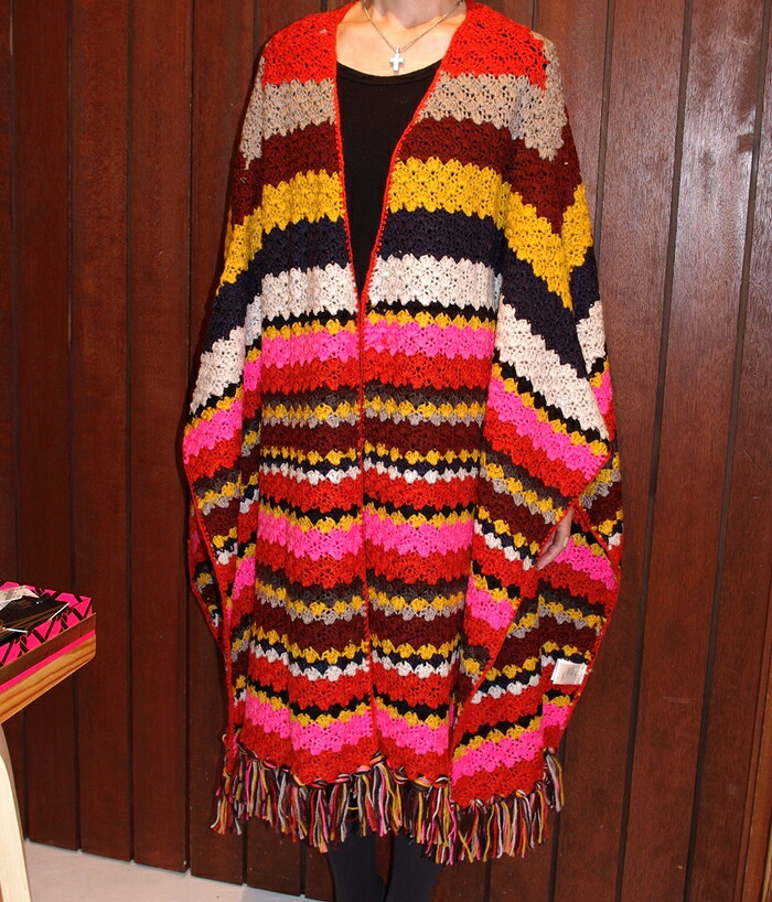 【MANOUSH&rdquo;AMISH PONCHO】【マヌーシュ&rdquo;ニットポンチョ】｜Knock，Knock，Puchic！ 34,567円