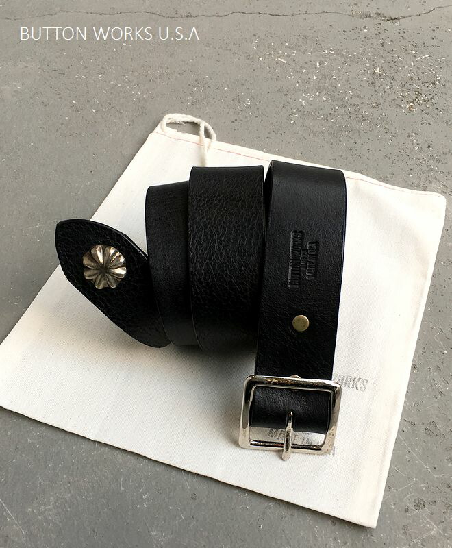 無料長期保証 楽天市場 ボタンワークス アメリカ エンドコンチョ ベルト アメリカ製 Buttonworks America Endconcho Belt Black Knock Knock Puchic 海外正規品 Stemworldeducationalservices Com
