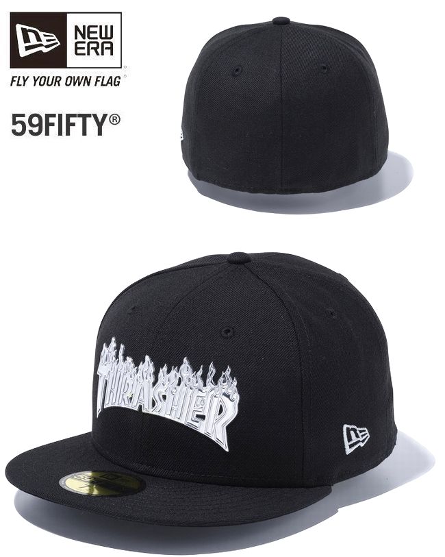 NEWERA Thrasher 59FIFTY ブラック キャップ 楽天市場】【P8倍】ニューエラ NEW ERA メッシュキャップ