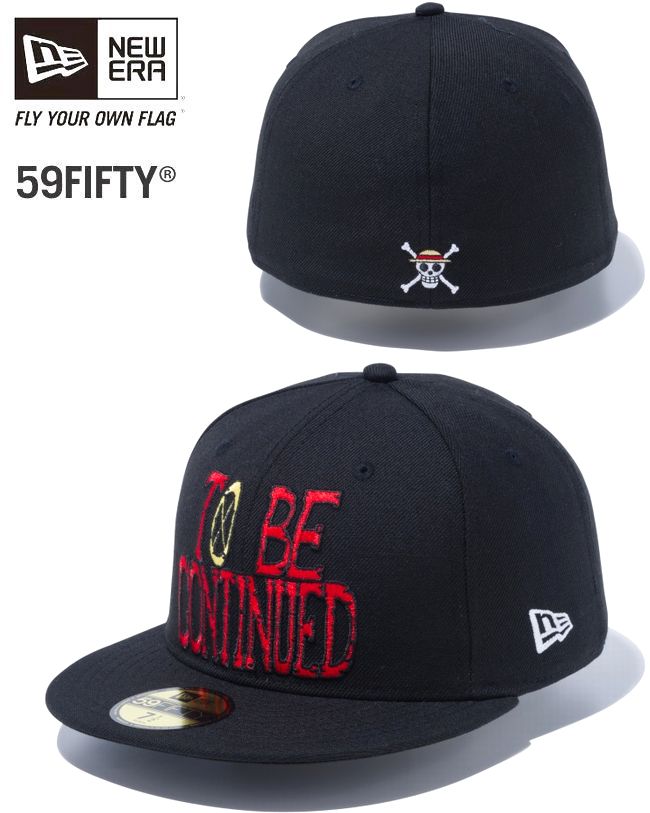 New Era X One Piece 59fifty Cap To Be Continued Black From Japan New Mi Tiles Com