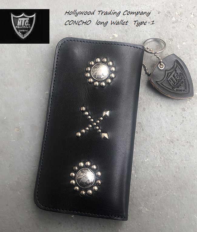 楽天市場】HTC BLACK TYPE-5 SN33 LEATHER WALLET 【BLACK/BRASS