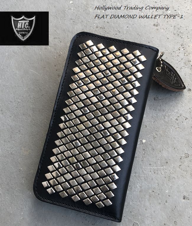 楽天市場】HTC エイチティーシー スタッズ ラウンドファスナー レザー