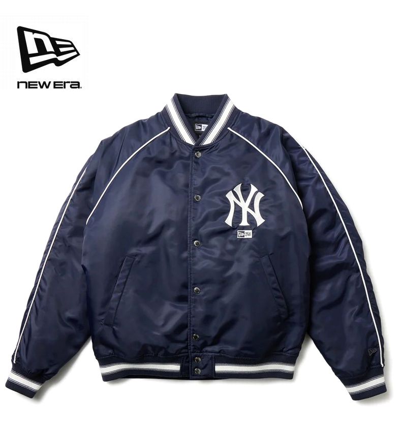 NYCロゴ スタジャン ネイビー 楽天市場】NEW ERA ニューエラ スタジャン ジャケット メンズ