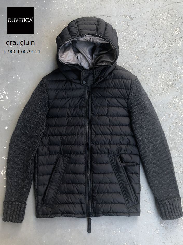 秋冬 DUVETICA デュベティカ ドラウグルイン ニット ダウンジャケット DRAUGLUIN col.19290 メンズ 男性用 イタリア|Knock,Knock,Puchic!