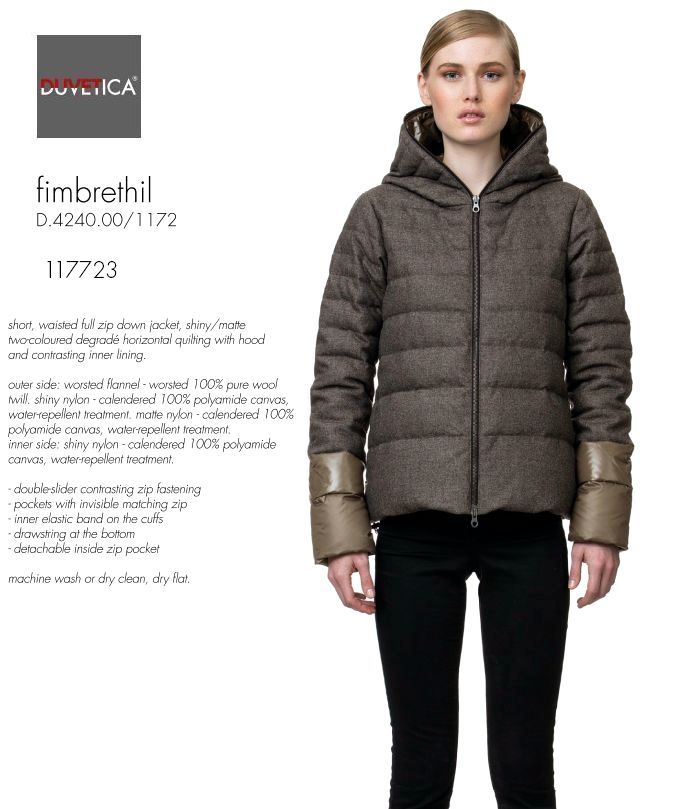 楽天市場】【サイズ46/DUVETICA/デュベティカ/THIADUE/THIA DUE