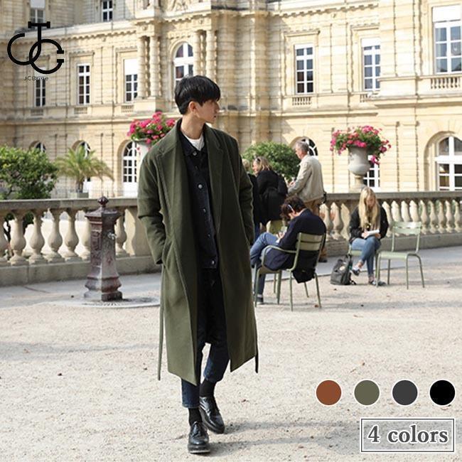 大きいサイズ✨glamb ガウンチェスターコート　ベルト付き　オーバーサイズ　L 大きいサイズ✨glamb ガウンチェスターコート ベルト付き オーバーサイズ L