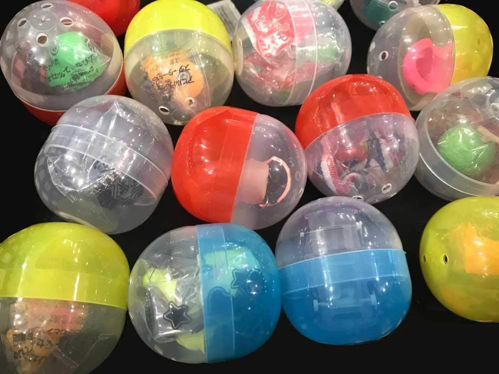 子供会 景品 ガチャ カプセル付き 100個セット カプセルサイズ 48 サイズ <br> ガチャ 子供会 景品 カプセル イベント ビンゴ<br>ガチャカプセル ガチャガチャ 男の子 女の子 男女兼用 おもちゃ セット お得 子ども会