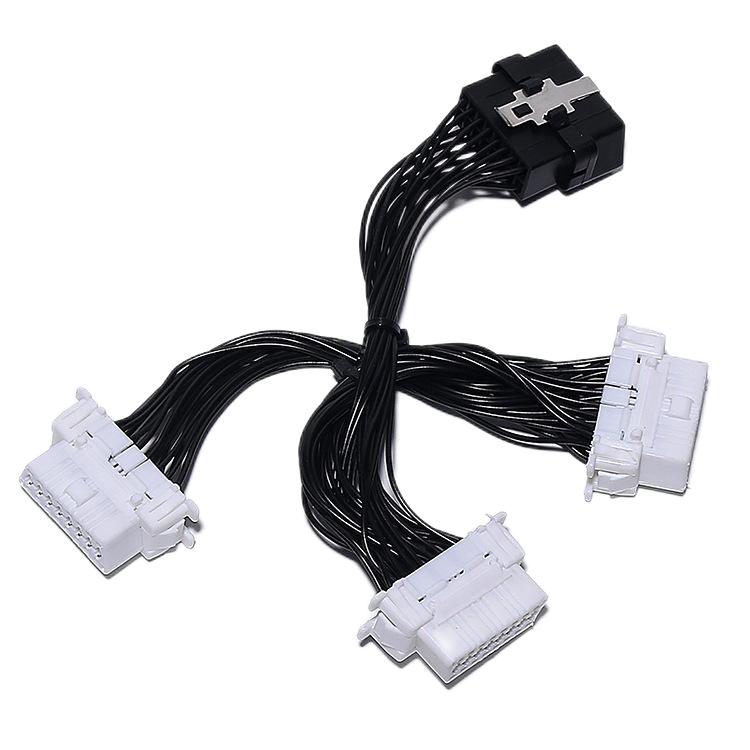 ☆レクサスCT♡OBＤⅡユニット＆セキュリティSQ900＆3分岐ケーブル☆ 楽天市場】OBD2/OBD II 分岐配線、二股配線 セット