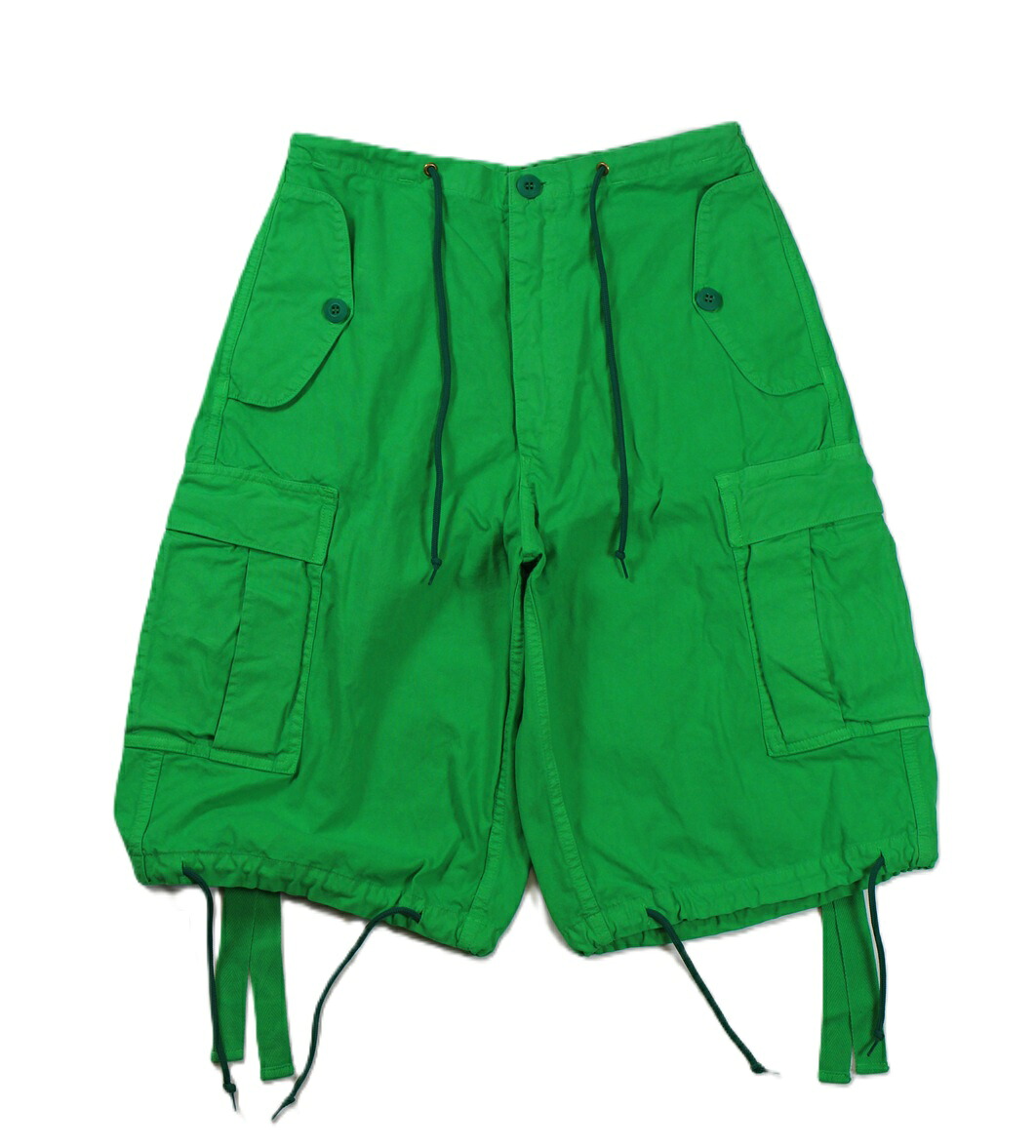 JOHN GLUCKOW ["Lot JG-47 Colorful Cargo Shorts" グリーン w.30,32,34,36]｜KLAMP 店