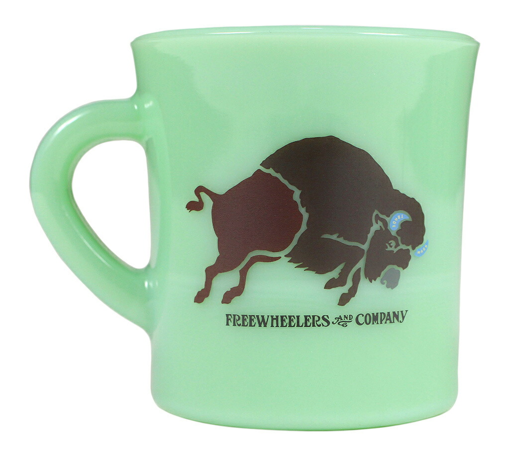 楽天市場】フリーホイーラーズ BUFFALO AND LOGO HEAVY MUG