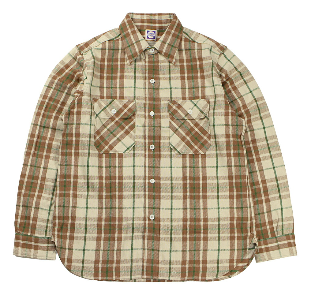 楽天市場】John Gluckow ジョングラッコー 長袖 フランネル