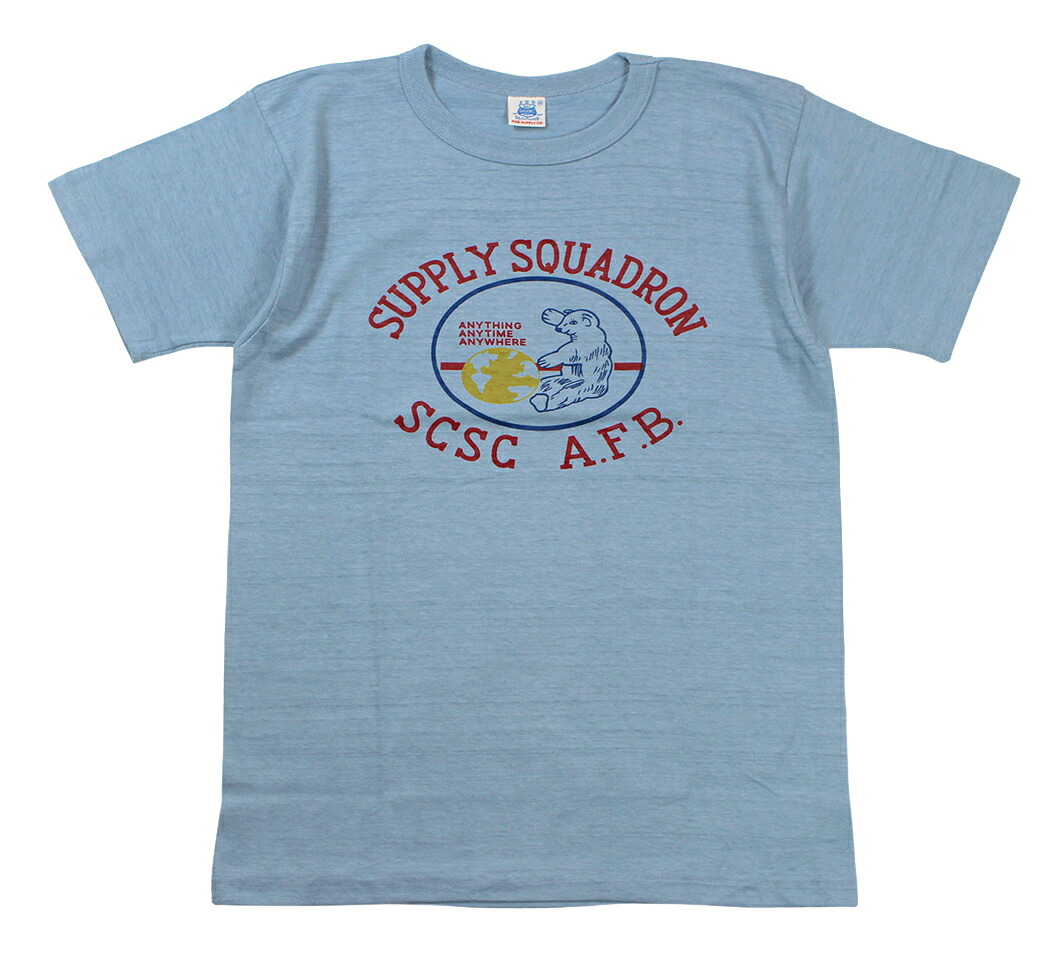 JOHN GLUCKOW ["Lot JG-CS06 Supply Squadron T" サックス size.S,M,L,XL,XXL]｜KLAMP 店