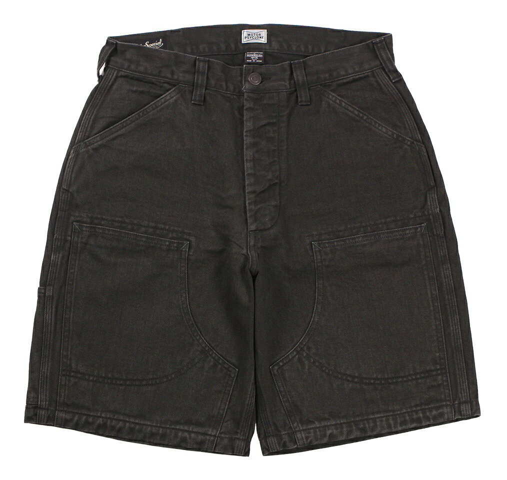 FREEWHEELERS & CO. ＜MOTOR PSYCLONE GARAGE SERIES＞ ["BAKERSFIELD" CUT-LENGTH TROUSERS #2622009 YARN-DYED INK BLACK w.28,30,32,34,36]｜KLAMP 店