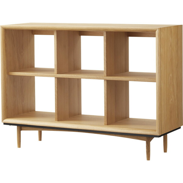 楽天市場】オープンシェルフ 木製シェルフ スライド式 オーク材