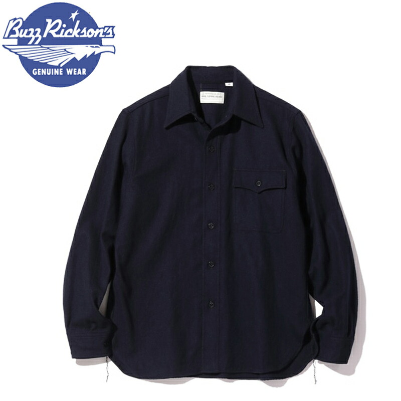 バズリクソンズ C.P.O. シャツ “NAVAL CLOTHING FACTORY” BR24961 / BUZZ RICKSON'S C.P.O. SHIRTS “NAVAL CLOTHING FACTORY”