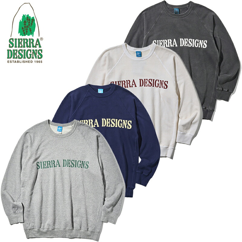 シエラデザインズ × グッドオン ラグラン 労働者の一団 汗水 「931004」 Good On x SIERRA DESIGNS RAGLAN CREW SWEAT