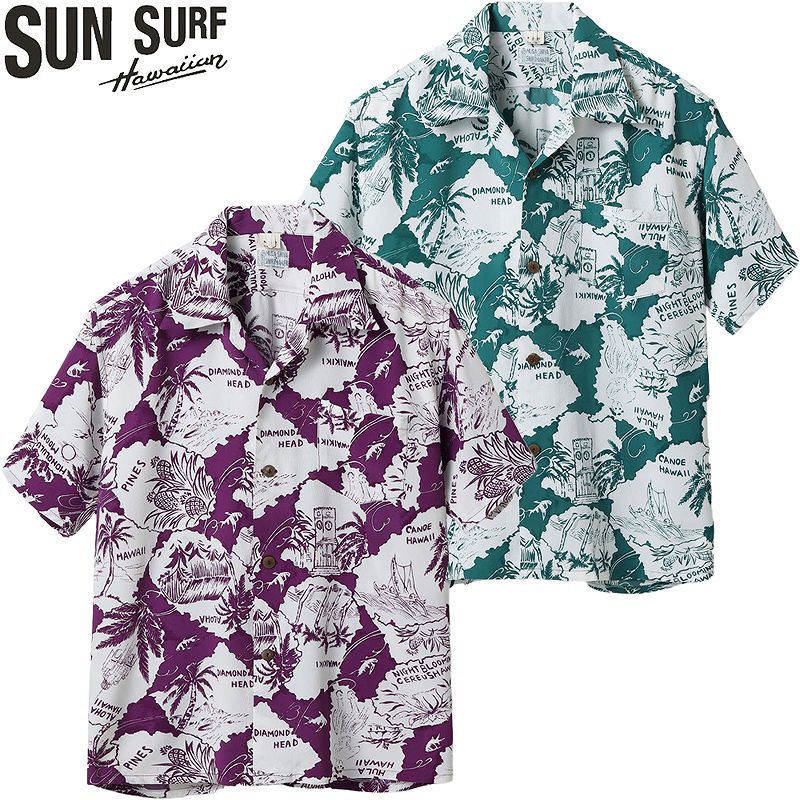 サンサーフ 特別 ～版 ハワイアン プルオーバー アロハ プルオーバー “MEMORY IN HAWAII” SS39276 / SUN SURF SPECIAL EDITION HAWAIIAN SHIRT “MEMORY IN HAWAII” (OPEN SHIRT)