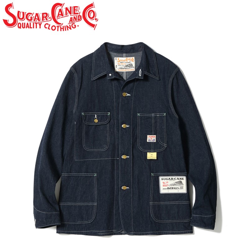 楽天市場】SUGAR CANE シュガーケーン 11oz. BLUE DENIM WORK COAT
