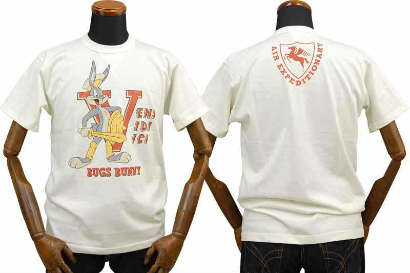 楽天市場 トイズマッコイ ミリタリー Tシャツ Bugs Bunny Air Expeditionary Tmc22 Toys Mccoy Klaxon Online Store 楽天市場店