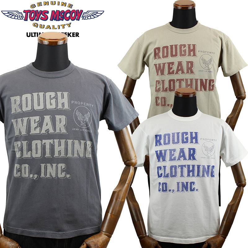 トイズマッコイ ミリタリー ティーシャツ “ROUGH WEAR CLOTHING CO., INC” TMC2345 / TOYS McCOY MILITARY TEE “ROUGH WEAR CLOTHING CO., INC”