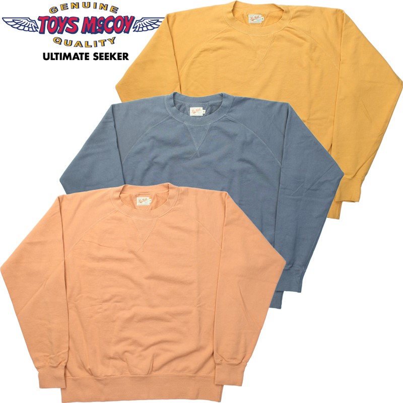 トイズマッコイ McHILL SPORTS WEAR ガーメント ダイ 汗水 プルオーバー TMC2461 / TOYS McCOYMcHILL SPORTS WEAR  GARMENT DYING SWEAT SHIRT