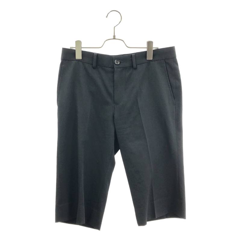 tao COMME des GARCONS / タオコムデギャルソン | 2007AW | ウール センタープレス ハーフ パンツ | S | ブラック | レディース