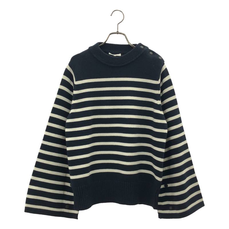 楽天市場】HYKE / ハイク | リブ クルーネック クロップドニット | 1