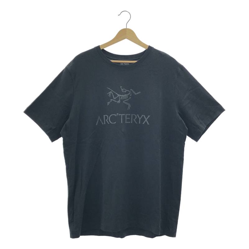 ARC'TERYX / アークテリクス | Arc'Word Logo SS Men's アークワード ロゴ プリント Tシャツ | L | ブラック | メンズ