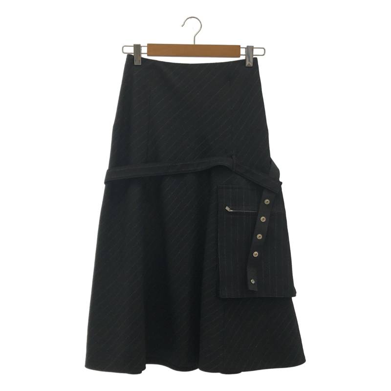 楽天市場】【中古】sacai 2024AW Nylon Twill Skirt プリーツ