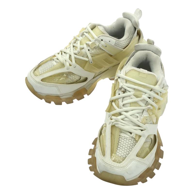 BALENCIAGA / バレンシアガ | TRACK CLEAR SOLE トラック クリアソール ローカット スニーカー | 26.5 | ホワイト | メンズ