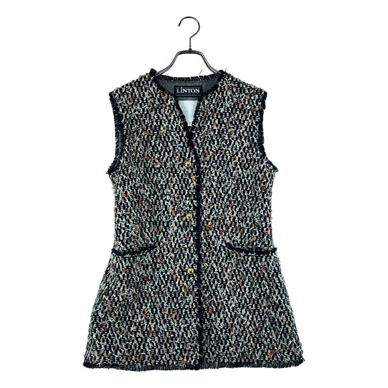 【美品】  Drawing Numbers / 図面ナンバーズ | LINTON ツィード より良い | 38 | マルチ色つや | レディース