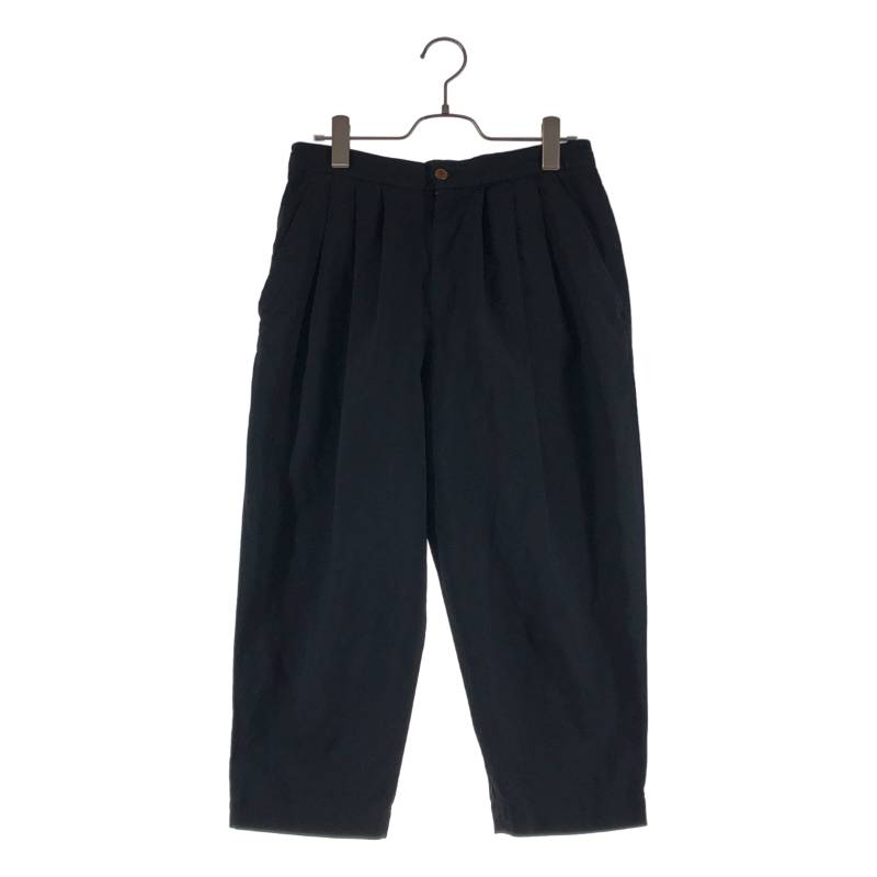 COMME des GARCONS COMME des GARCONS / コムコム | 2018SS | 製品加工 ポリエステル タック パンツ | XS | ブラック | レディース｜KLD 店