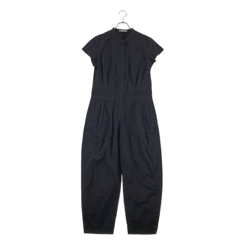 【美品】  mina perhonen / ミナペルホネン | 2024s/s | choucho コンビネゾン  飛び降りる背広 ズボン下 | 38 | 黒いこと | レディース