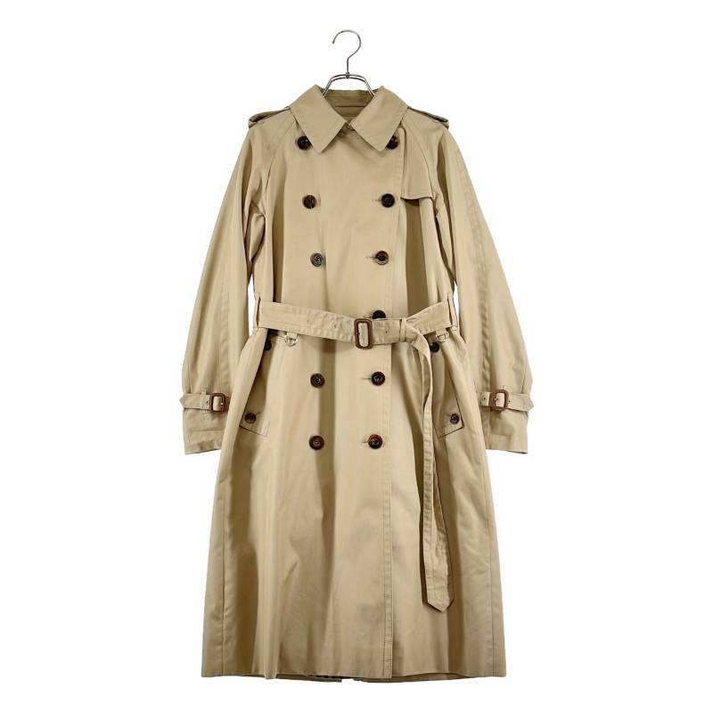AQUASCUTUM / アクアスキュータム | 呼びりんテッド ロゴタイプ名取り草 トレンチコート / 肌付き着脱可 | 6 | ベージュ | レディース