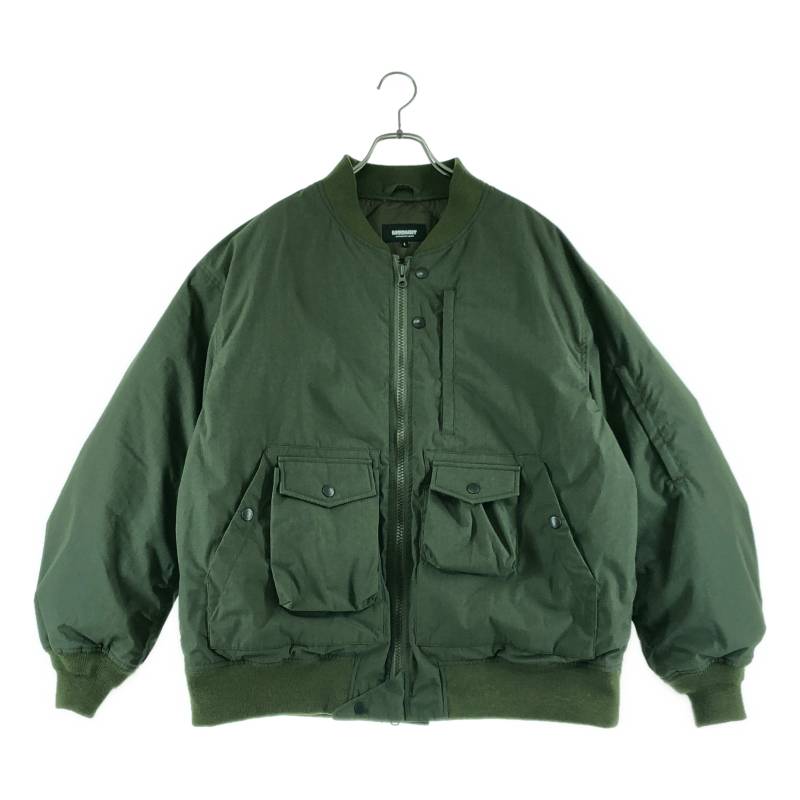 【美品】 MODMNT / モドメント | AVIATOR JKT ダウン ジャケット | L | カーキ | メンズ｜KLD 店
