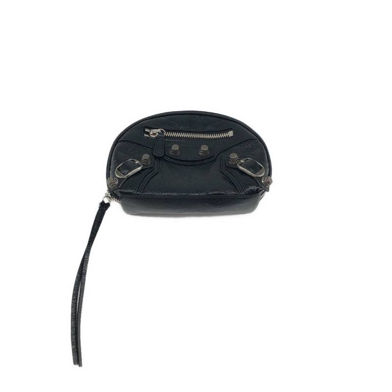【美品】  BALENCIAGA / バレンシアガ | Le Cagole ルカ行き先 コスメティックポーチ | 黒いこと | レディース