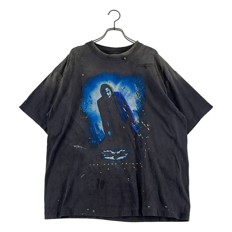 SAINT MICHAEL  Mxxxxxx / 仙マイケル | 2025SS | The Dark Knight BTM SS TEE 滑稽者 プルオーバー | L | 黒いこと | メンズ