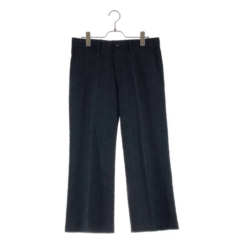 tricot COMME des GARCONS / トリココムデギャルソン | 2014SS | フラワージャガード 太陽面爆発ズボン下 | M | 黒いこと | レディース