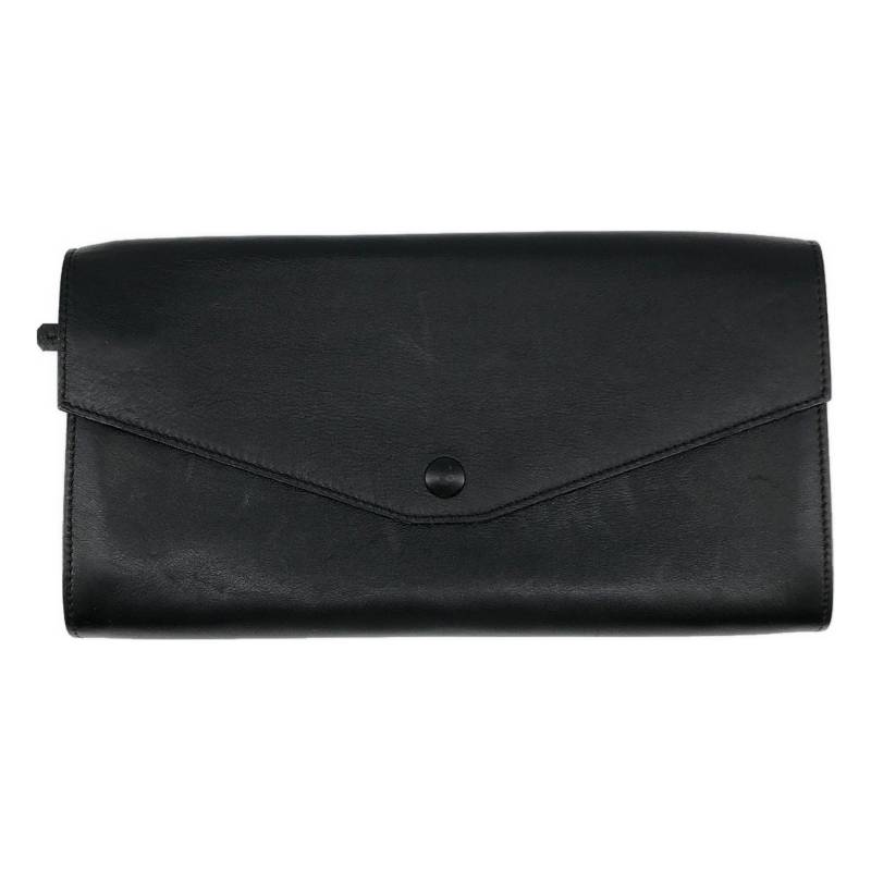 【美品】 TOM FORD / トムフォード | boarding pass / レザー ロングウォレット パスケース 長財布 | ブラック | メンズ｜KLD 店