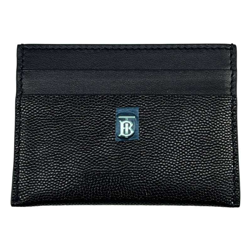 【新品】 Burberry / バーバリー | レザー TBロゴ カードケース | ブラック | メンズ|KLD 店