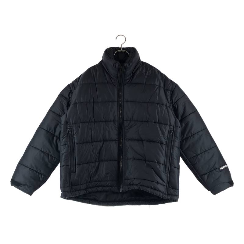 【美品】  REPRESENT / リプレゼント | ロゴタイプ 落ちこむ上衣 | M | 黒いこと | メンズ
