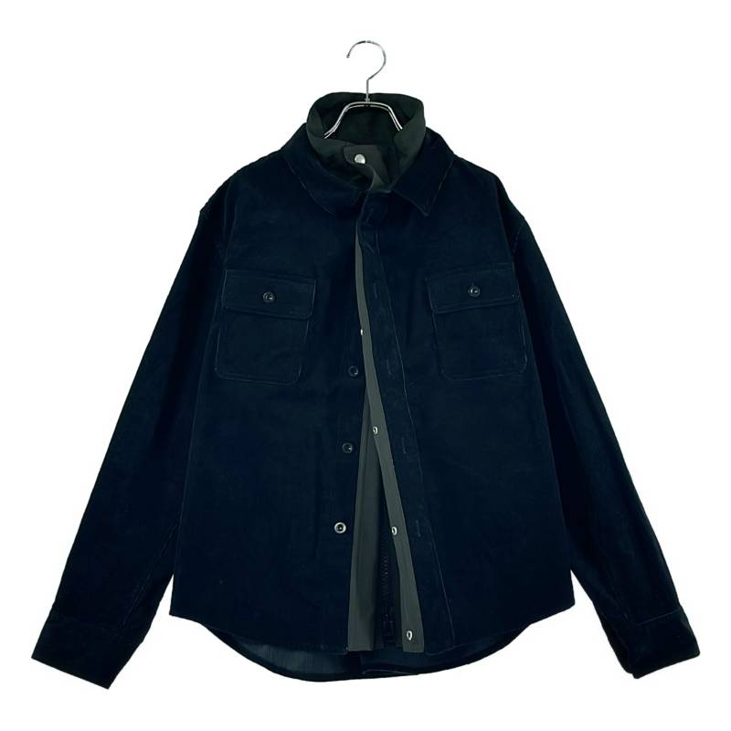【美品】  sacai / サカイ | Corduroy Mix Jacket コール天 雑ぜ合わせる 上衣 | 1 | 黒いこと/カーキ | メンズ