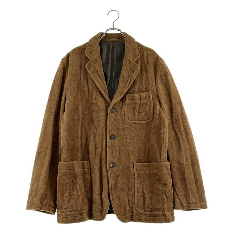 COMME des GARCONS HOMME / コムデギャルソンオム | 2003AW | 羊毛 縮絨 3B テーラードジャケット | M | 赤銅色 | メンズ